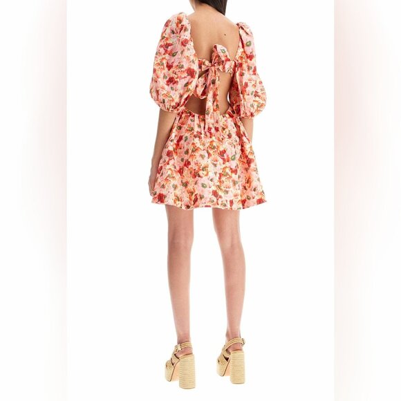 Zimmermann Linen dress with floral print - Picture 2 of 11